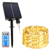 Lámpara de jardín LED Lámpara solar de cuerda solar para Navidad