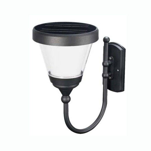 LUZ DE PARED SOLAR blanca para exteriores tradicional