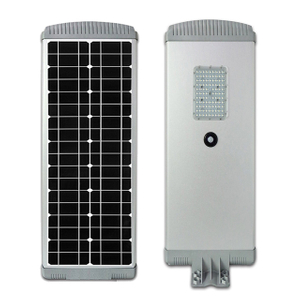 Farola solar LED de 40W con respaldo de batería